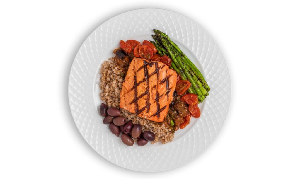 Grilled Salmon | MychewIQ prepared meals - wild, alaskan sockeye salmon